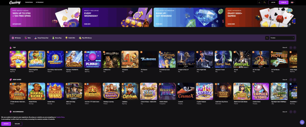 Discover the Excitement of Casiny Casino No Deposit Bonus 36 Discover the Excitement of Casiny Casino No Deposit Bonus 36