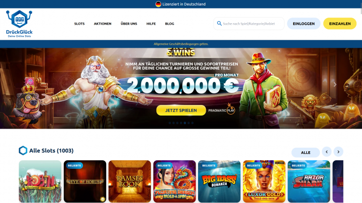 drück glück — Zwischen Chance, Unterhaltung und Verantwortung